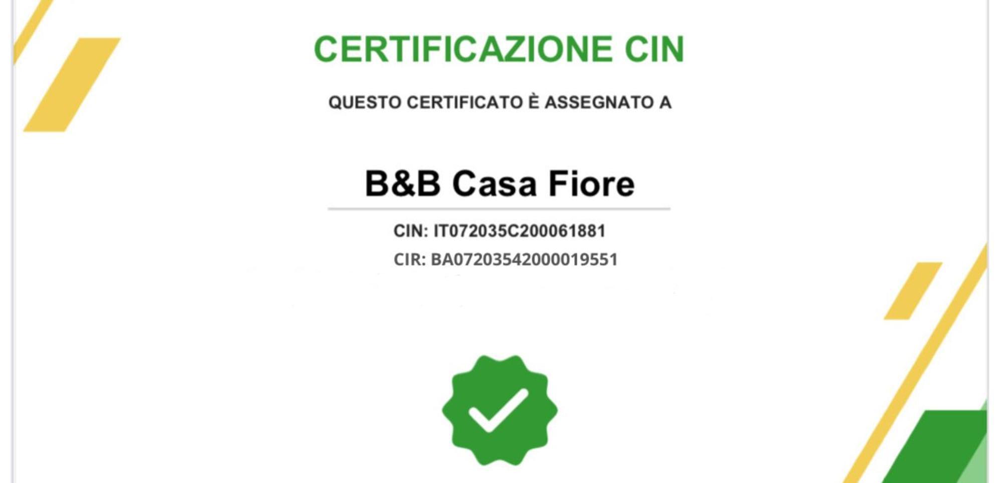 B&B Casa Fiore Polignano a Mare Εξωτερικό φωτογραφία